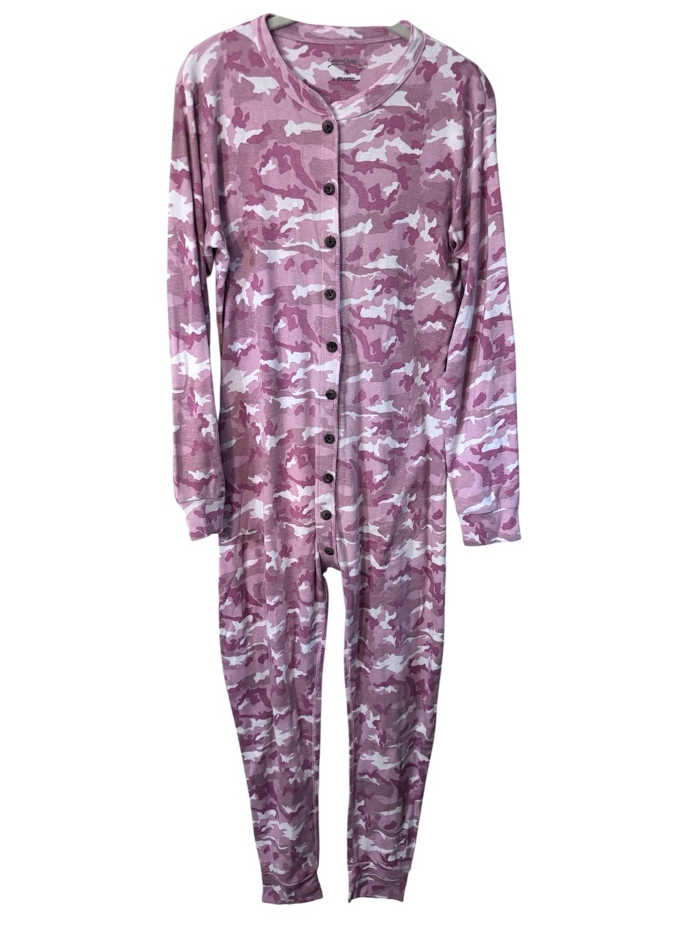 Canyon Guide Outfitters Pajamas Medium Pink Camo Long-Sleeve Button-Front 1-pc